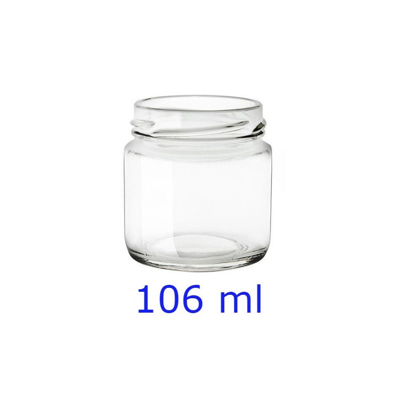 BARATTOLO VETRO CC 106 Ø 53