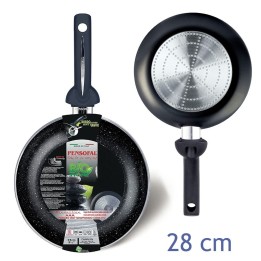 Padella alluminio antiaderente induzione Bio Stone cm 28