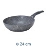 Wock Saltapasta Antiaderente 24cm Full Induction | RagStore