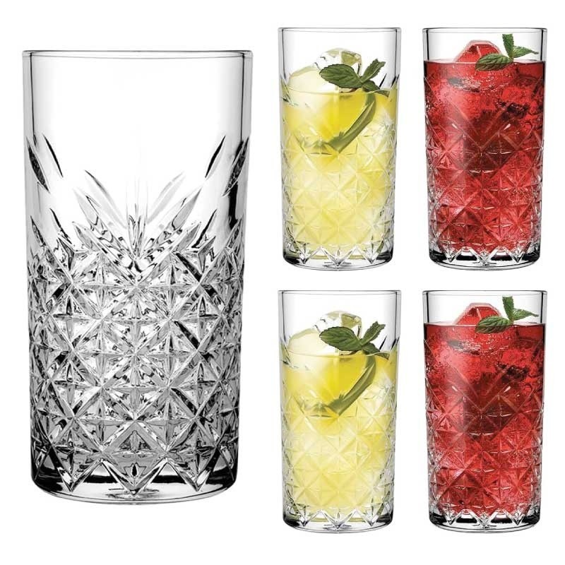 Set 4 Bicchiere vetro per cocktail linea Timeless Pasabahce -  8693357500853