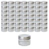 kit 50 mini barattoli in vetro per salsa, spezie e creme viso da 67 ml complete di tappo