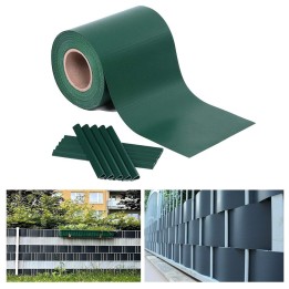 Fascia Frangivista PVC Verde 19x35 mt | Clip Incluse | Privacy Esterna
