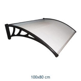 Pensilina Policarbonato 100x80 cm Resistente UV | RagStore