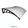 Pensilina Policarbonato 100x80 cm Resistente UV | RagStore