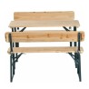 Set Birreria Lusso: Tavolo e 2 Panche Eleganti 115x60 cm | RagStore