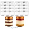 Kit Barattoli Dolci Monoporzione 24 Pezzi 212 ml – Vetro Ergo & Tappo Rame Deep Ø70