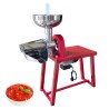 Passapomodori elettrico con banchetto e accessori inox Charlie 0.5 hp