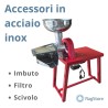 Spremipomodoro elettrico su banchetto richiudibile e veloce Celmes