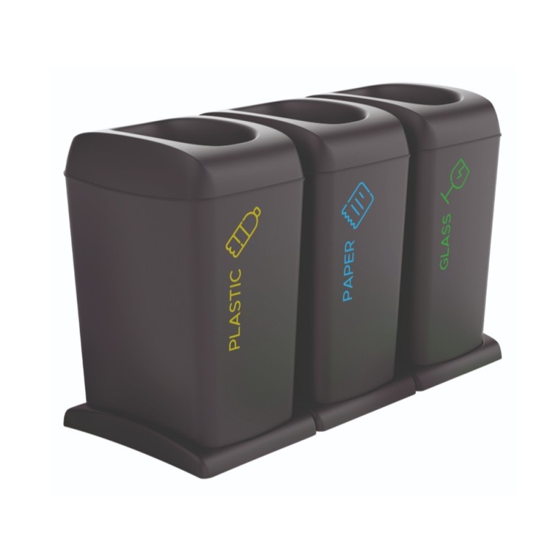 Pattumiera Differenziata Recycle Newton 40L | Raccolta Rifiuti Efficiente