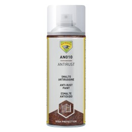 SMALTO SPRAY ANTIRUGGINE ANTIRUST 400 ML TRASPARENTE OPACO