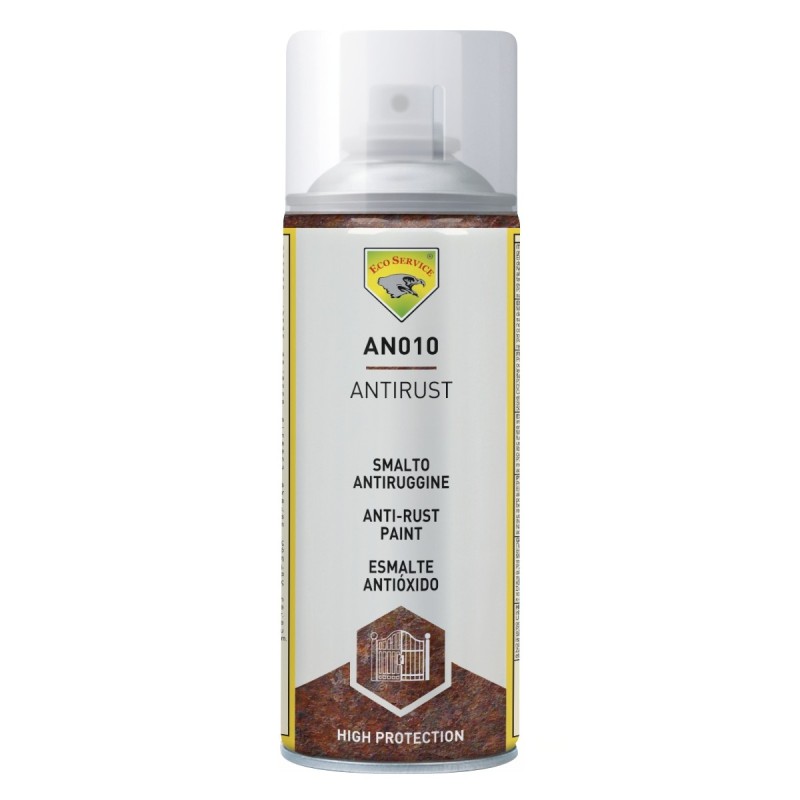 SMALTO SPRAY ANTIRUGGINE ANTIRUST 400 ML TRASPARENTE OPACO