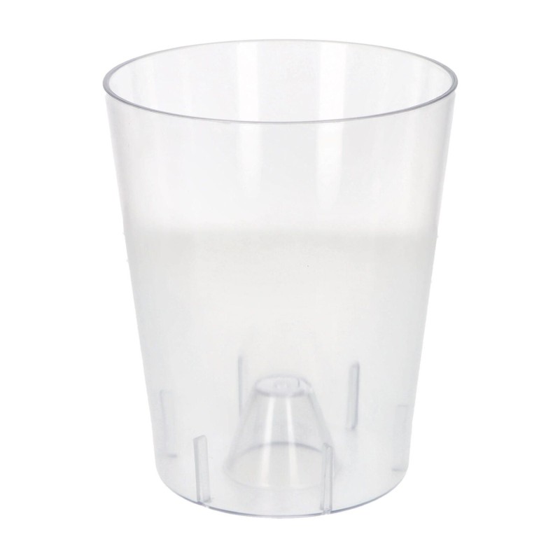 VASO FIORI LUX ORCHID CM 14x16 H TRASPARENTE PER ORCHIDEE