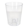 VASO FIORI LUX ORCHID CM 14x16 H TRASPARENTE PER ORCHIDEE