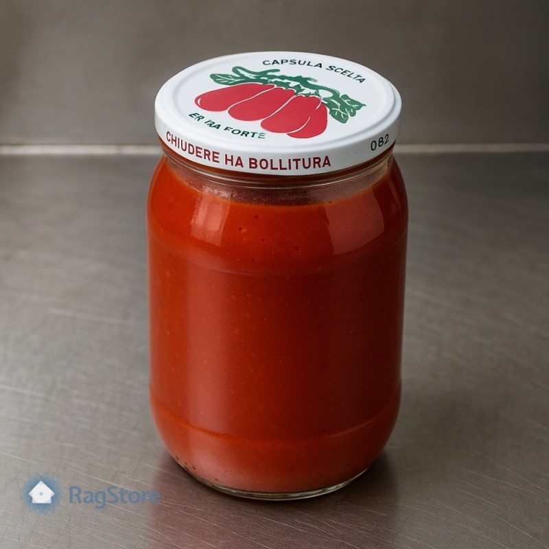 tappi per passata e conserva di pomodoro - idonei alla bollitura - uso casalingo e professionale
