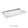 Bacinella Gastronorm 1/1 Inox h 2 cm - Cucina Professionale | RagStore