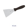 Spatola triangolare Paderno in acciaio inox con manico antiscivolo cm 10 - 8014808678639