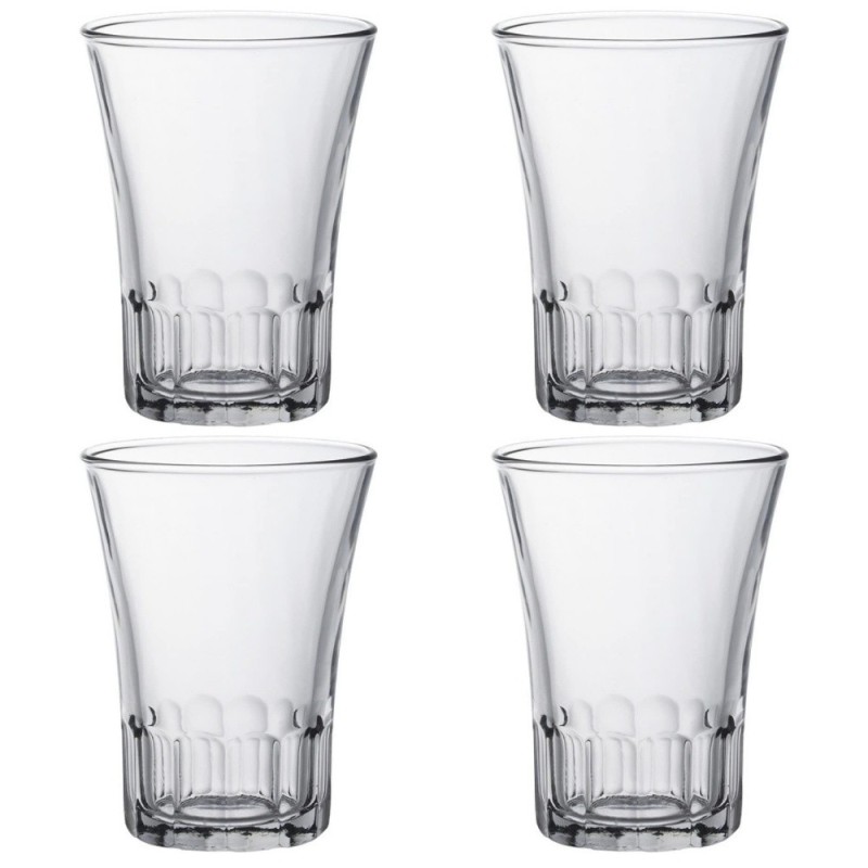 Set 4 bicchieri in vetro Duralex Amalfi da 21 cl