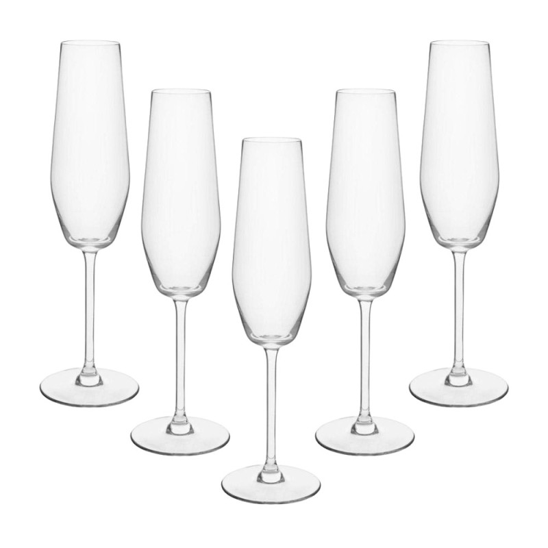 Set di 6 calici flute per prosecco e champagne Canova Vidivi