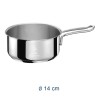 CASSERUOLA INOX AETERNUM DIVINA CM 14