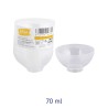 COPPETTA FINGER-FOOD ROTONDA  70 CC 8 Pz TRASPARENTE