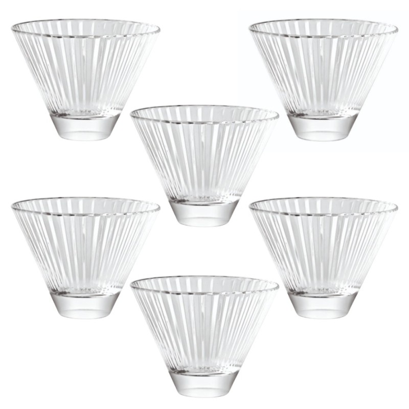 COPPETTA IN VETRO DIVA 33 CL - Pz 6