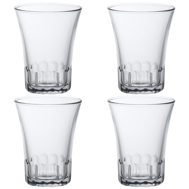Bicchiere duralex Amalfi da 17 cl - set 4 pezzi