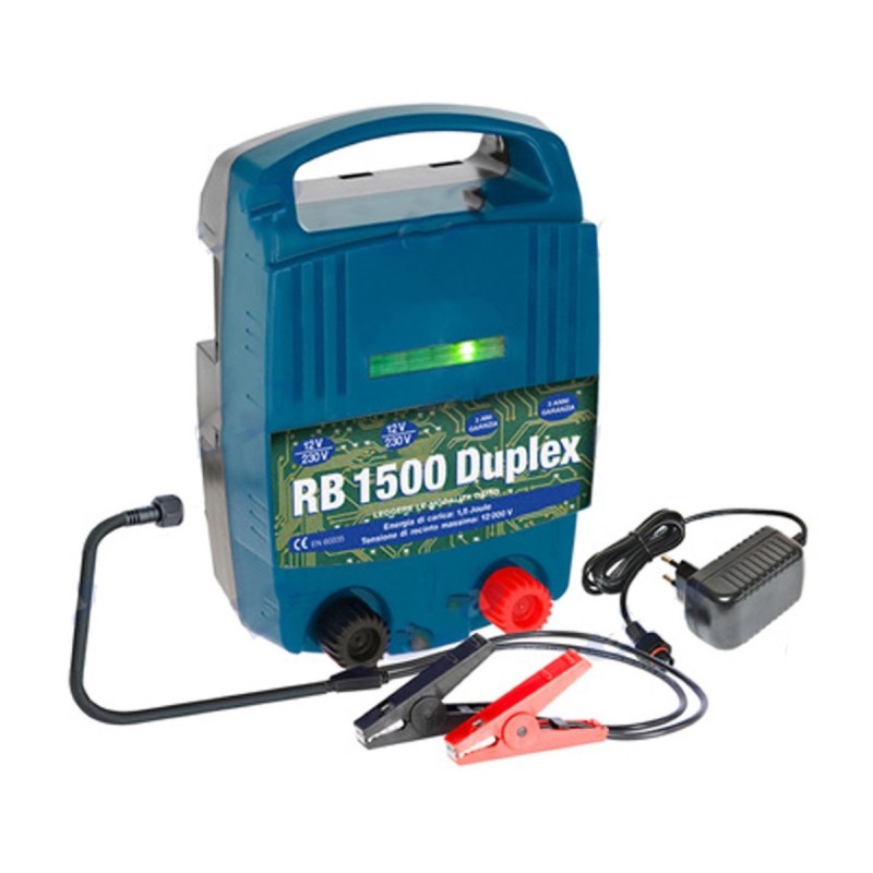 Elettrificatore Ranch Duo RB1500 12/230V 1,5J per recinti elettrici