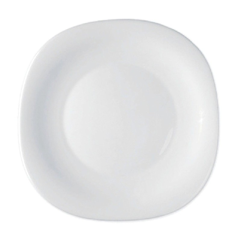 PIATTO PARMA BIANCO FRUTTA CM 20x20