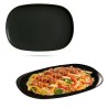 Piatto da Portata Luminarc Diwali 34x24 Nero Eleganza e Resistenza