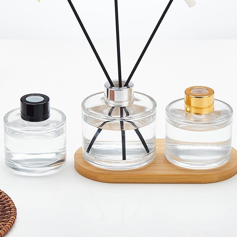 Flacone Diffusore Vetro 200 ml con Tappo Argento - Bottiglie | Ragstore