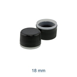 TAPPO A VITE IN PLASTICA 18 MM AUTOSIGILLANTE