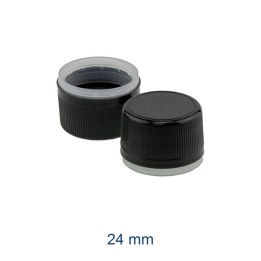 TAPPO A VITE IN PLASTICA 24 MM AUTOSIGILLANTE