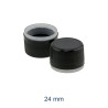 TAPPO A VITE IN PLASTICA 24 MM AUTOSIGILLANTE