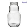 BARATTOLO VETRO CC 200 Ø 43 SUCCO/FRUTTA