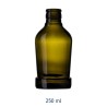 BOTTIGLIA VETRO KING TONDA ANTI FRODE 250 ml VERDE ANTICO