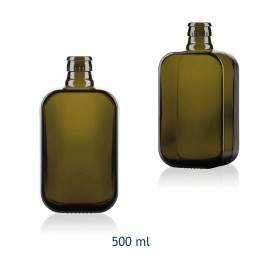 BOTTIGLIA VETRO MORESCA ANTI FRODE 500 ml VERDE