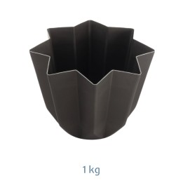 Stampo alluminio antiaderente per panettone pandoro da 1 kg - Vespa