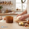 come lavorare l'impasto del panettone in modo corretto per farlo lievitare