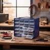 Cassettiera Espace 20 porta oggetti e minuteria da laboratorio con 20 cassetti trasparenti Ragstore