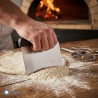 Raschietto taglia impasto per pizza e pane realizzato in acciaio inox