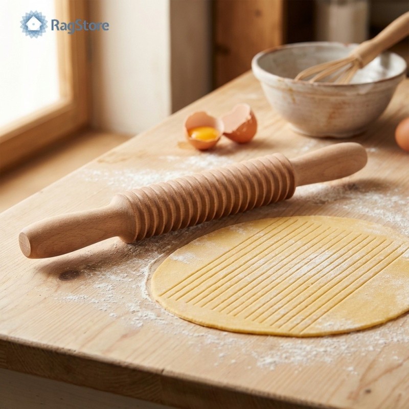 Mattarello in legno per fare le tagliatelle in casa - RagStore