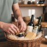 Paglia in legno naturale per la realizzazione di cesti gastronomici