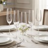 Servizio di 6 calici Canova Flute per prosecco e champagne