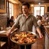 Padella Paella Ferro Spazzolato 60 cm – Professionale | Ragstore