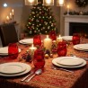 Bicchieri rossi per tavola di natale - set 6 bicchieri - acquista ora su RagStore