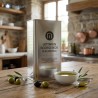Lattina per olio riutilizzabile realizzata in acciaio inox 18/10 aisi 304 da 5 lt
