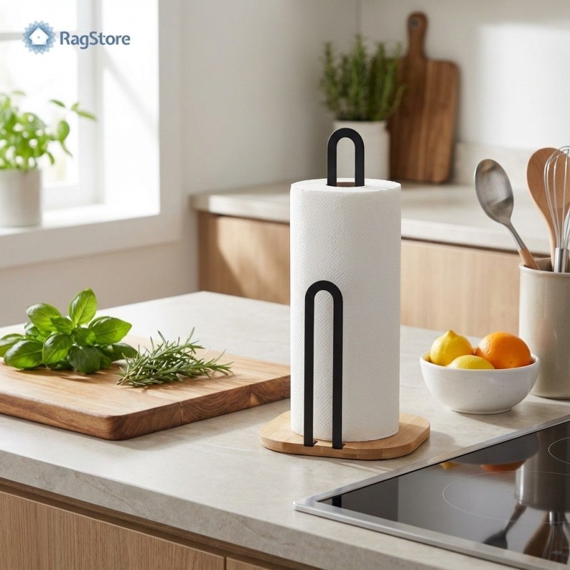 Porta Rotolo Carta Cucina Verticale: Design e Funzionalità