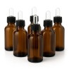 Set 6 Boccette Ambrate 50 ml con Contagocce | Ragstore
