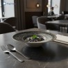 Piatto in Porcellana Black Round K-Bowl 27,5 cm | RagStore.it
