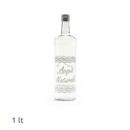 Bottiglia vetro NewLine da 1 litro per acqua naturale